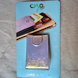 CYLO Accordion Cell Phone Adhesive Card Wallet